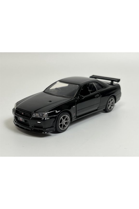 Nissan GT R34 V Spec II RHD Black 1:36 Scale Tayumo 36115210
