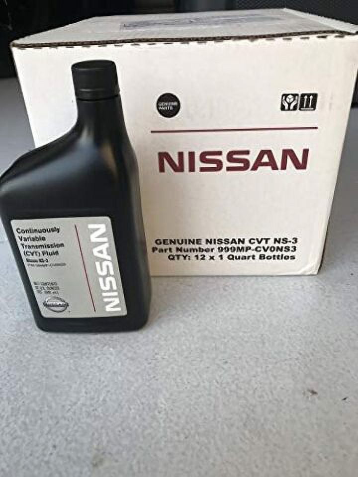Nissan Genuine Nissan CVT-3 Transmission Fluid 12 Quarts 999MPNS300P 999MPCSHNS3