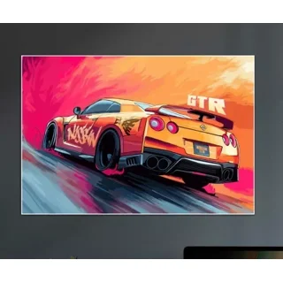 Nissan R35 GT-R Top Secret Double-sided Poster – Stateside