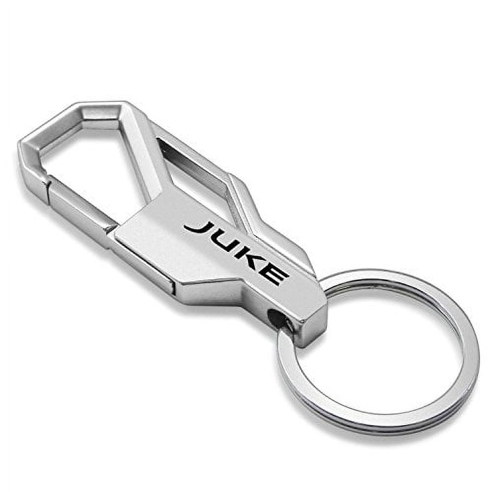 Nissan Juke Logo Silver Carabiner-style Snap Hook Metal Key Chain ...