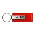 thumbnail image 1 of Nissan Juke Rectangular Leather Key chain (Red), 1 of 2