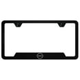 thumbnail image 1 of Nissan Laser Etched Logo Cut-Out License Plate Frame (Black), 1 of 1