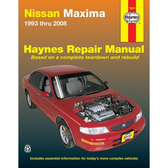 Nissan Maxima (93-08) Haynes Repair Manual ^
