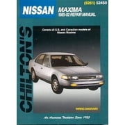 Nissan Maxima Chilton Manual 1985 - 1992
