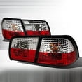 thumbnail image 1 of Nissan Maxima Gle Gxe Red/Clear Lens Tail Lights 4Pc, 1 of 2