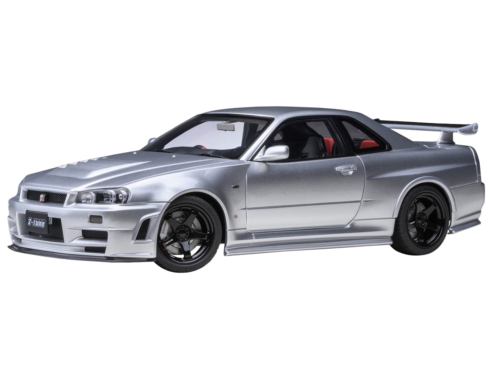 Nissan Nismo R34 GT-R Z-TUNE RHD (Right Hand Drive) Silver Metallic 1/ ...
