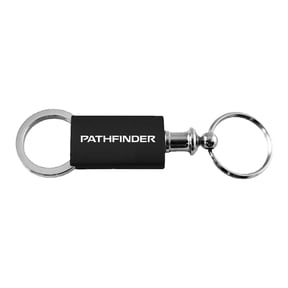 Nissan Pathfinder Anodized Aluminum Valet Key Fob (Black)