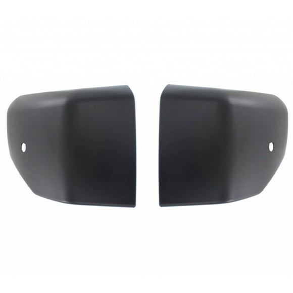 For Nissan Pathfinder Armada 2004 Bumper End Cover Driver and Passenger Side | Pair | Rear | w/ Sensor Holes | NI1116101, NI1117101 | 850257S520, 850247S520