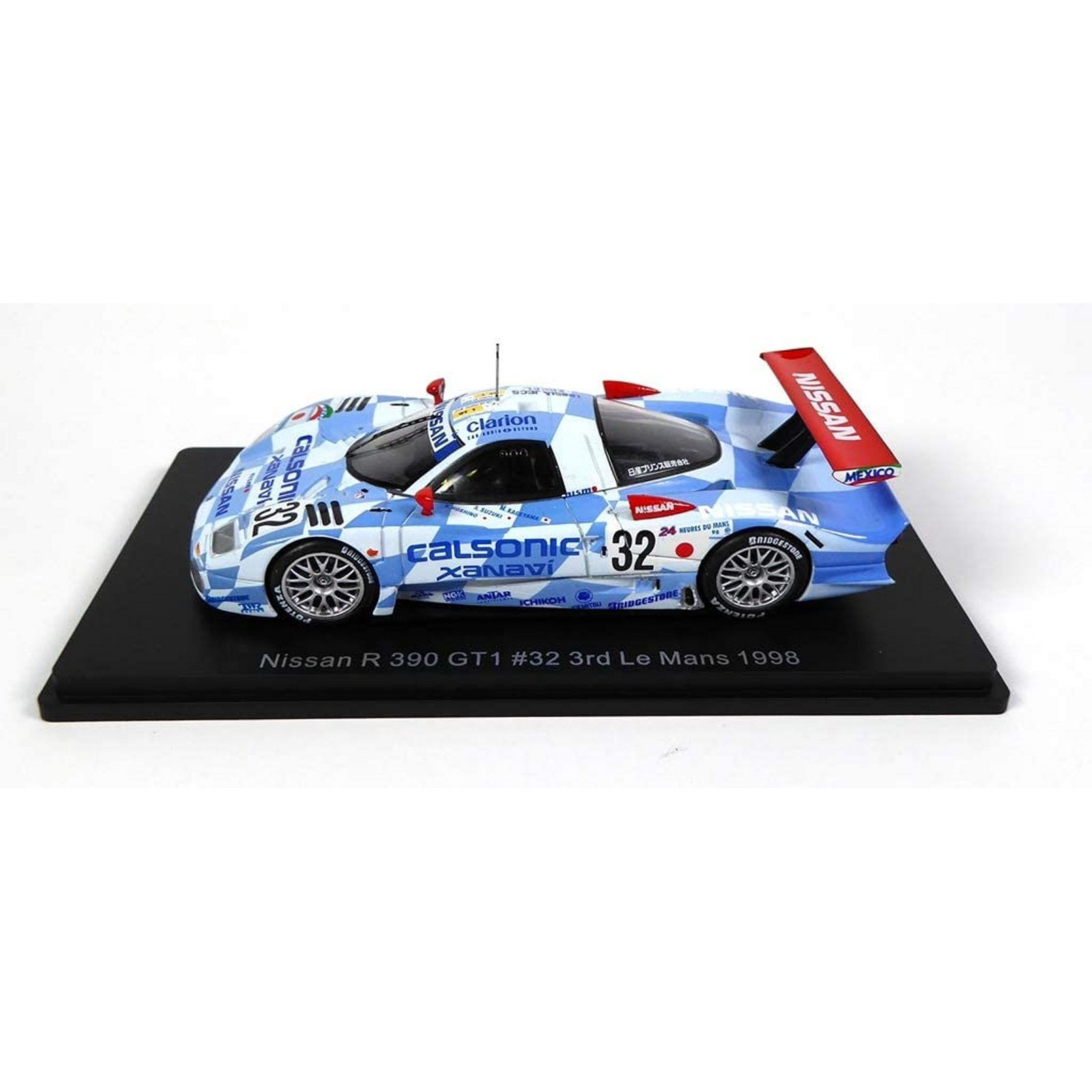 Voiture Compatible avec Toyota TS010 Le Mans 1992 - Raphanel-Acheson-Sekiya - Spark 1/43 pour Hachette Japon (LM16