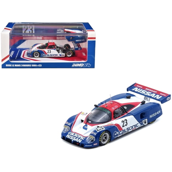 Nissan R89C #23 "24 Hours of Le Mans" (1989) 1/64 Diecast Model Car by Inno Models
