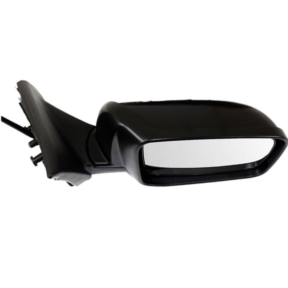 For Nissan Rogue 2008-2015 Door Mirror Passenger Side | Power Glass | Heated | Manual Folding Type | With Primed Cover | Replacement For NI1321236 | 96301JM200-PFM