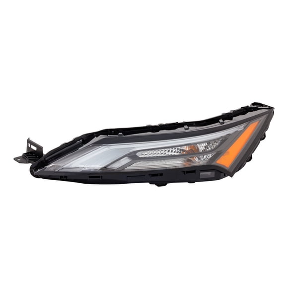 For Nissan Rogue 2021 2022 2023 Daytime Running Light Assembly Driver Side | Upper | CAPA Certified | LED | Clear Lens | S/SL/SV Model | Replacement For NI2562103 | 26125-6RR0D