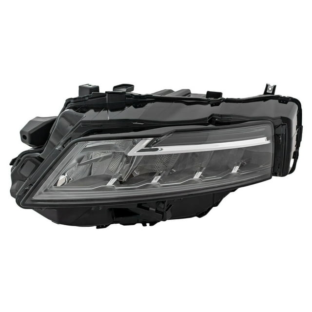 For Nissan Rogue 2021 2022 2023 Headlight Driver Side | Lower | CAPA Certified | LED | Chrome Housing | Fits SV/SL | Replacement For NI2502284, NI2502284C | 191275886731