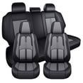 thumbnail image 1 of for Nissan Rogue 2024 Car Seat Cover, Black and Gray Car Seat Covers, Faux Leather 5 Seats Full Set Waterproof Protect and Upgrade Seats, Protect Car Seats, 1 of 9