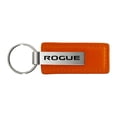 thumbnail image 1 of Nissan Rogue Rectangular Leather Key chain (Orange), 1 of 2