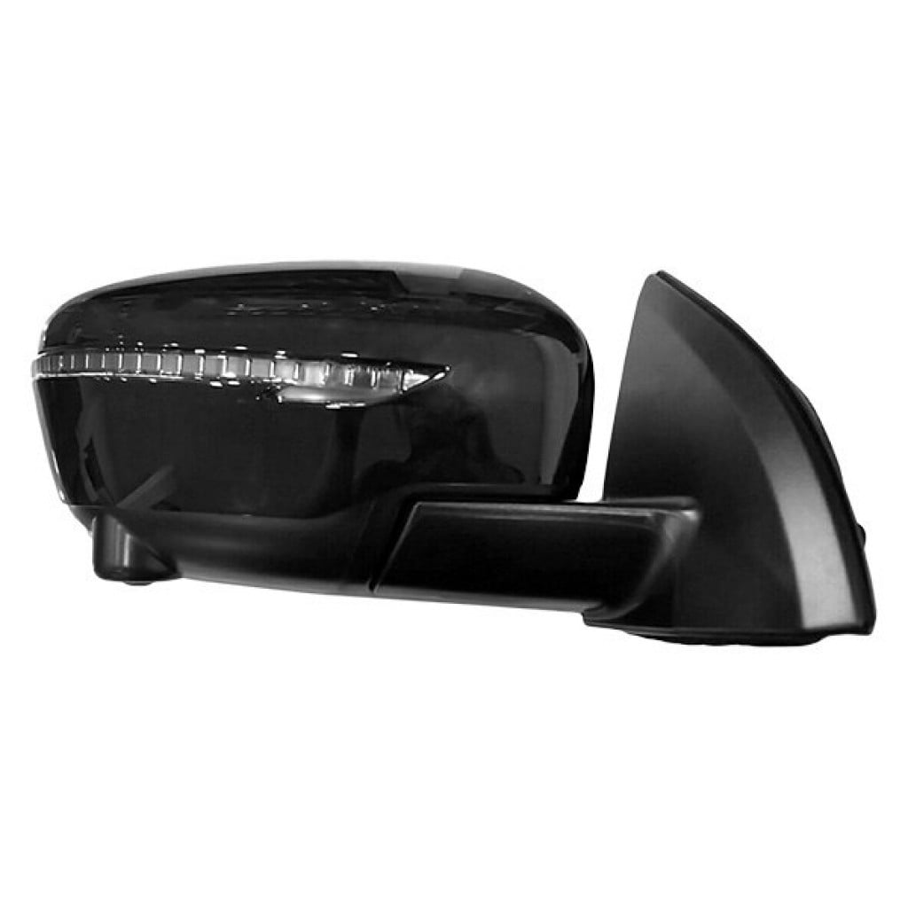 For Nissan Rogue Sport 2017 18 19 20 2021 Passenger Side Door Mirror | Outer | Rear View | Heated | w/Signal Light | w/Side View Camera | w/Cover | Paint to Match | NI1321302 | 963016MA2B-PFM