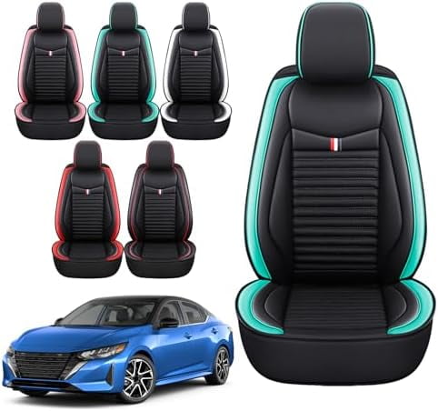 Picture of for Nissan Sentra 2000-2025 Car Seat Cover,Standard Leather Car Seat ...