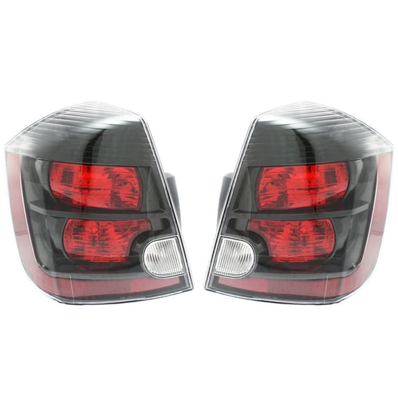 For Nissan Sentra 2007 2008 2009 Tail Light Assembly Driver and Passenger Side | Pair | SR/SE-R | CAPA | Replacement For NI2800178, NI2801178 | 26555ET80C, 615343187655, 26550ET80C, 615343188201
