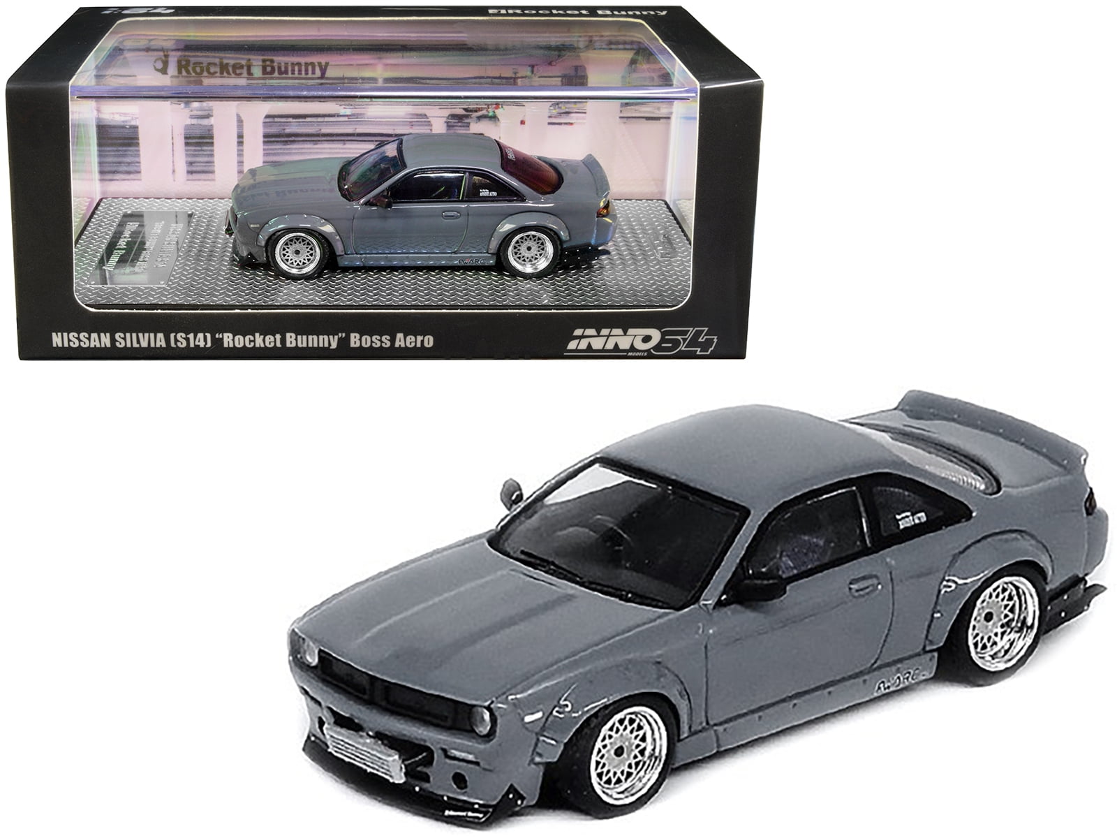 INNO NISSAN SILVIA BOSS “ROCKET BUNNY 1/64 INNO MODEL NISSAN SILVIA S14 ROCKET BUNNY BOSS Tomonori