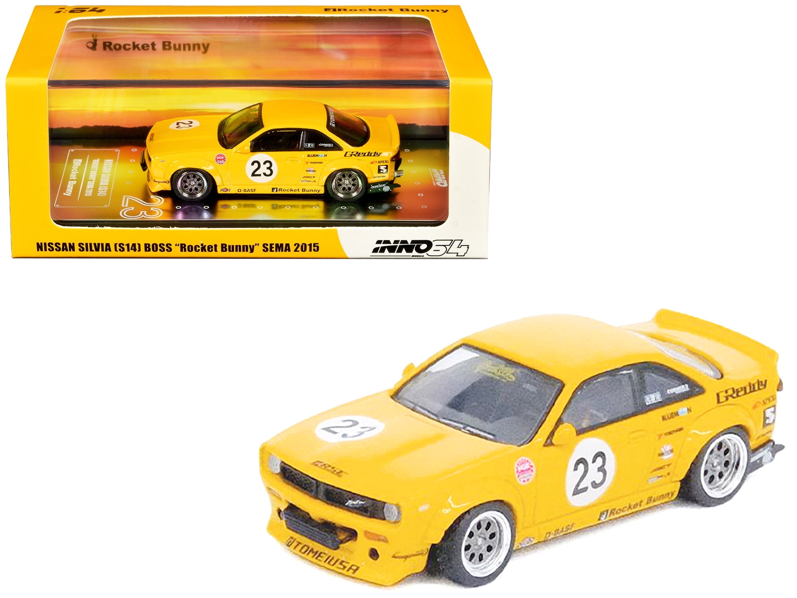 Nissan Silvia (S14) Rocket Bunny SEMA 2015 Inno 64 - Walmart.com