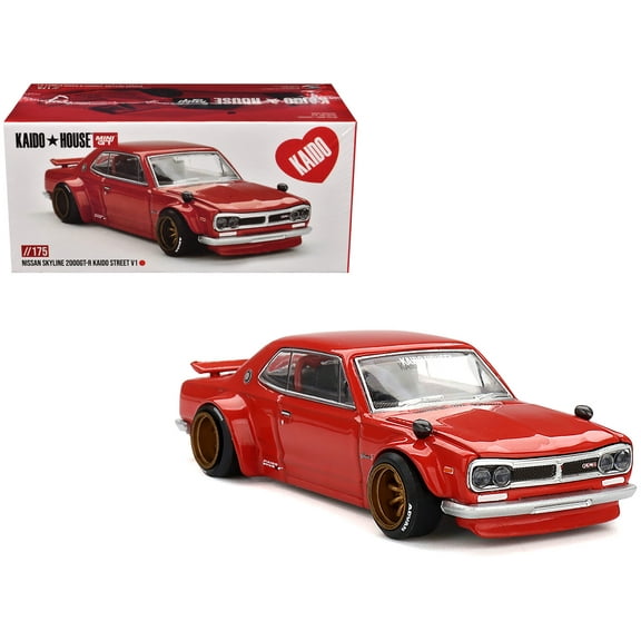 MINI GT 1/64 - DATSUN 510 Street V1 - 1969