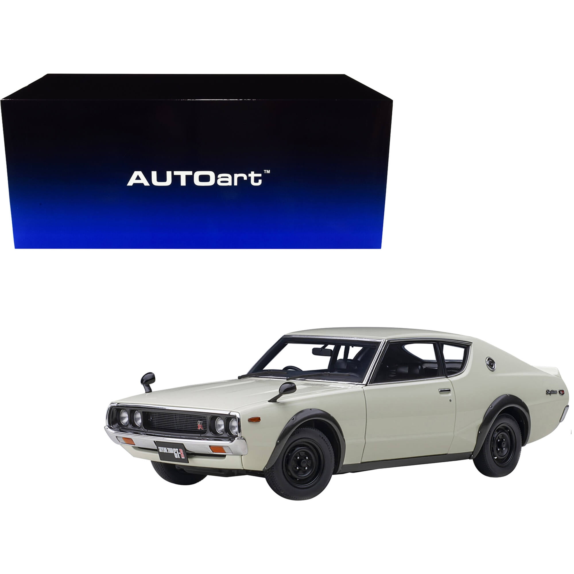 Nissan Skyline 2000GT-R (KPGC110) RHD (Right Hand Drive) White 1 