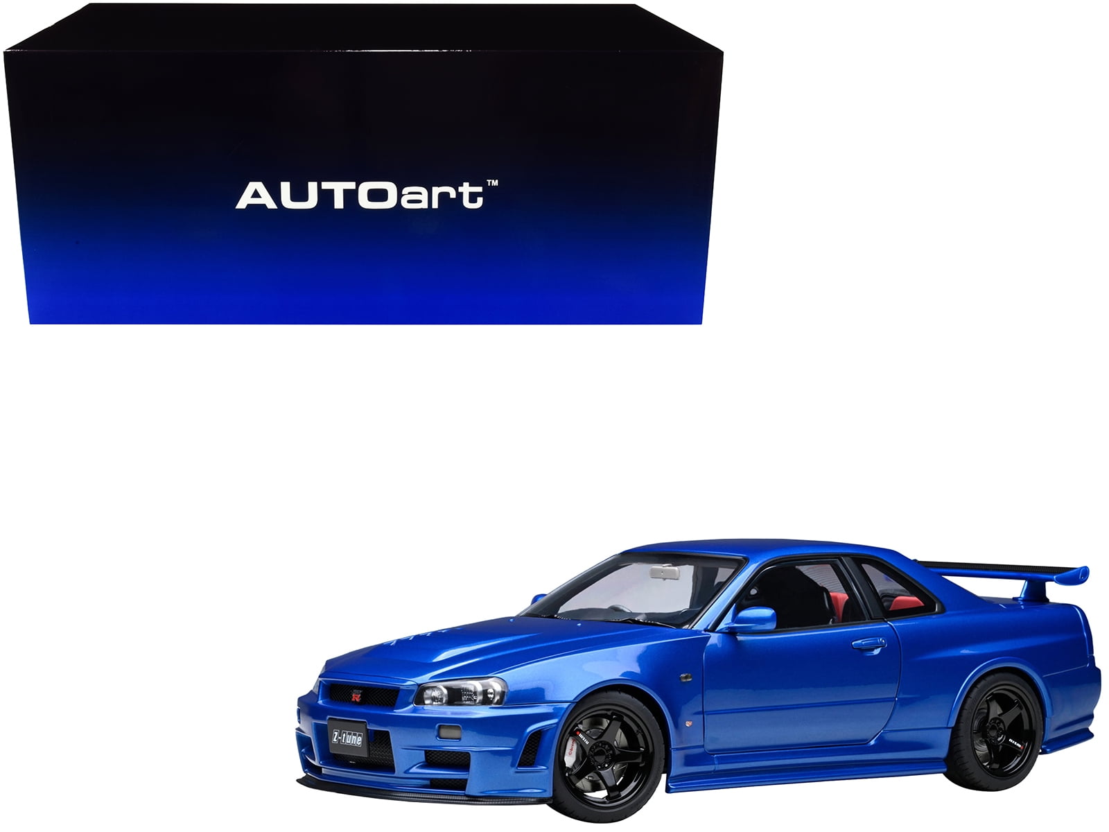 Autoart 1/18 Nissan Skyline GT-R R34 Nismo Z-TUNE RHD Bayside Blue