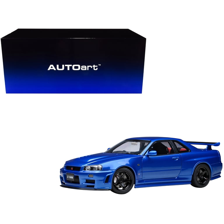 Autoart 1/18 Nissan Skyline GT-R R34 Nismo Z-TUNE RHD Bayside Blue