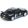 thumbnail image 1 of Nissan Skyline GT-R (R34) RHD (Right Hand Drive) Black "Bruce Lee Legacy 50 Year Anniversary" 1/64 Diecast Model Car by Inno Models, 1 of 3