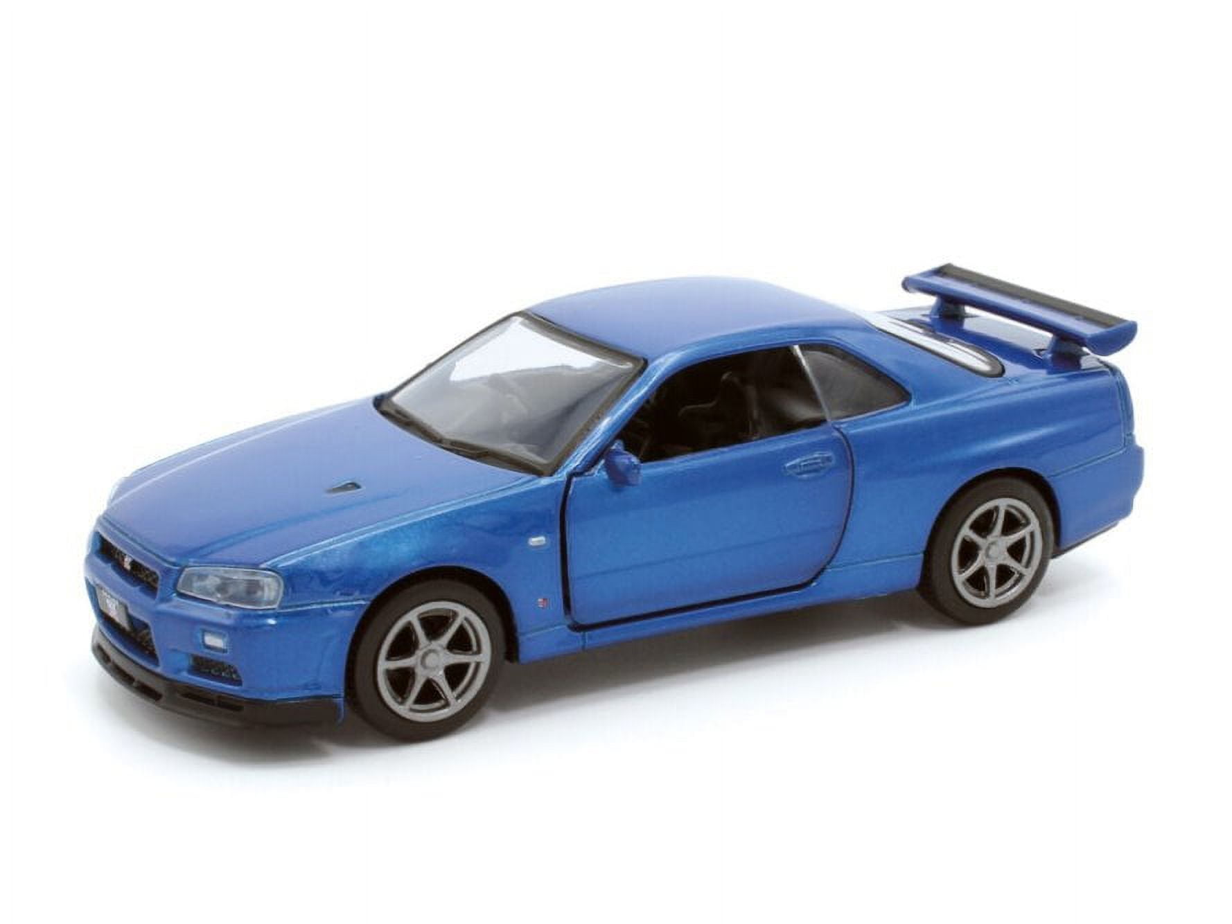 Nissan Skyline GT-R34 V-Spec II, Blue - Tayumo 36115211 - 1 Nissan Skyline GT-R34 V-Spec II, Blue - Tayumo 36115211 - 1