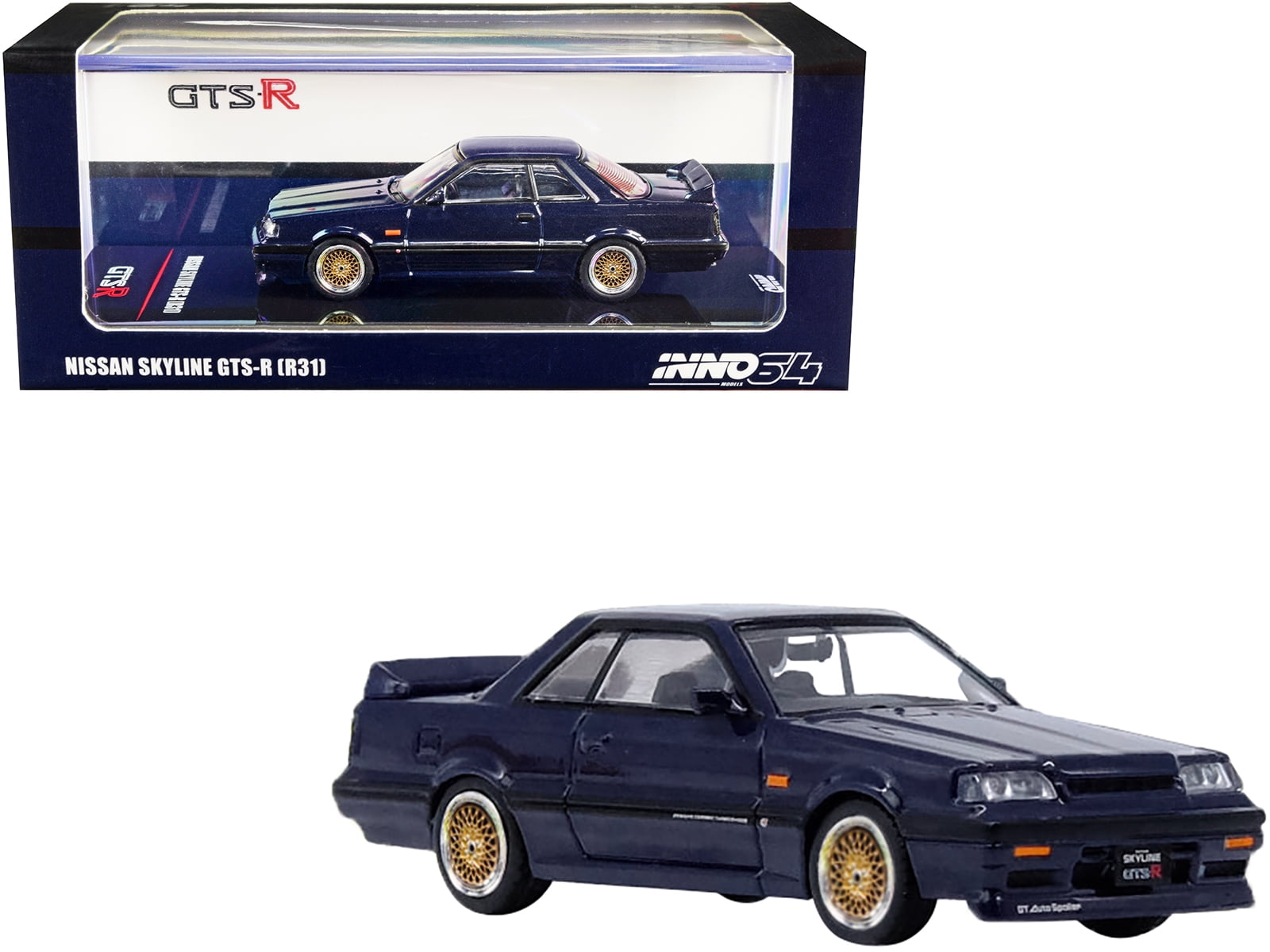 1/ 18　スカイライン GTS-R (R31) Blue Black 1/18 Ignition Model Nissan Skyline GTS-R R31 Blue Black w/ Box