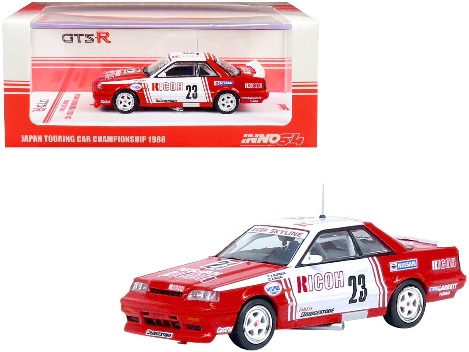 イグニッションモデル RICOH 日産 スカイライン (#23) 1988 JTC イグニッションモデル RICOH 日産 スカイライン (#23) 1988 JTC
