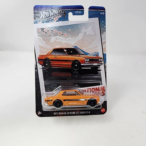 Nissan Skyline HT 2000 GT-R 2025 Hot Wheels National Icons Silver SeriesG97