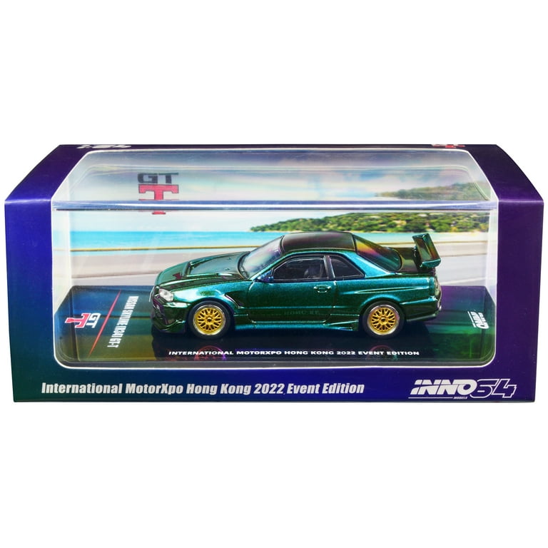 Nissan Skyline (R34) GT-T Magic Purple/Green Met