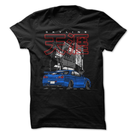 Nissan Skyline R34 Graphic Tee T-shirt