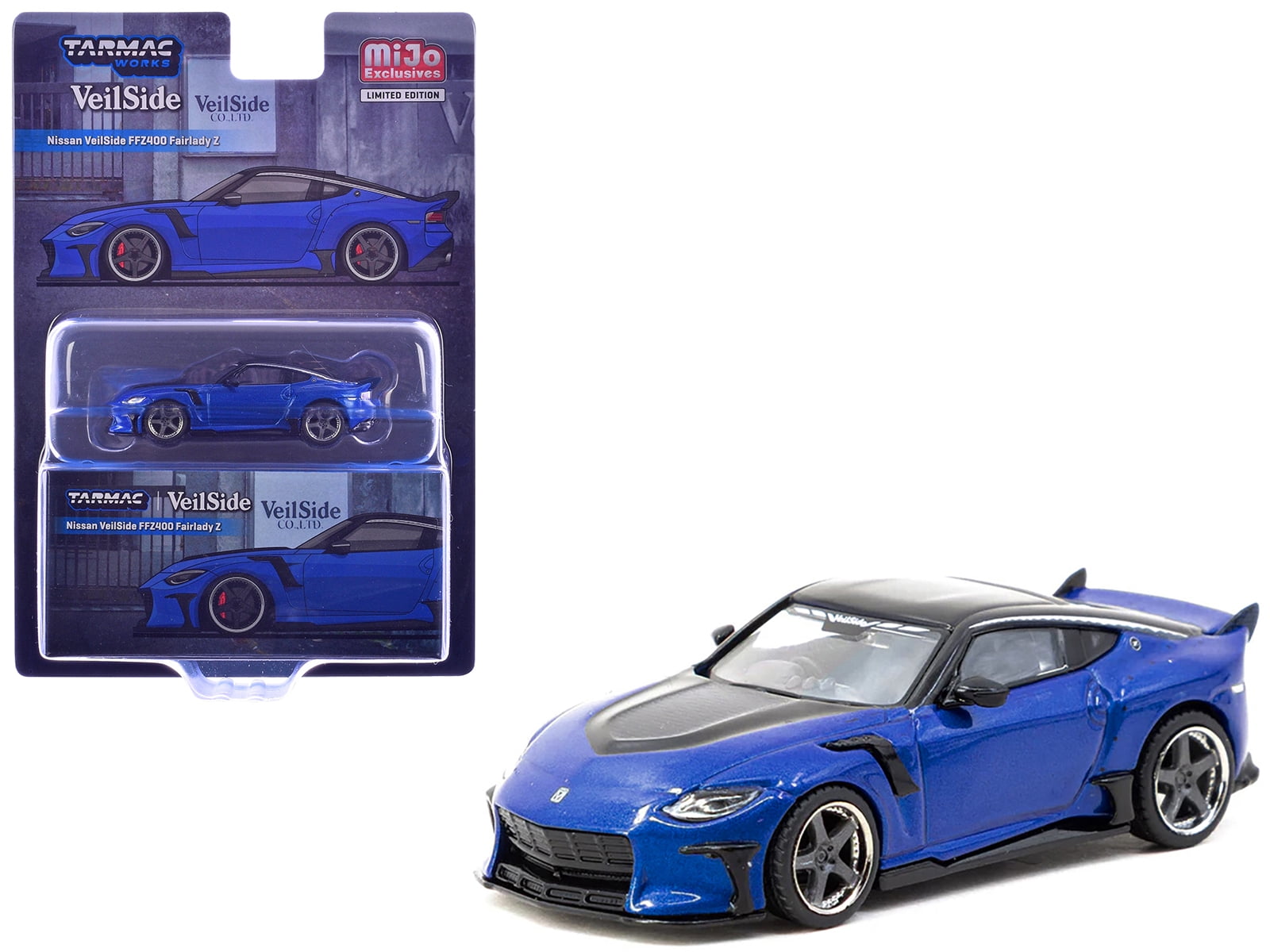 Nissan VeilSide FFZ400 Fairlady Z RHD Blue Metallic with Black Top