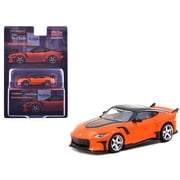 Nissan VeilSide FFZ400 Fairlady Z RHD Right Hand Drive Orange with Black "Global64" Series 1/64 Diecast Model by Tarmac Works