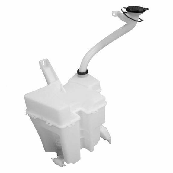 For Nissan Versa 2007 08 09 10 11 2012 Washer Fluid Reservoir | With Pump | With Cap | With Filler Tube | With Inlet | Hatchback Model | Replacement For NI1288127 | 28910EL000, 28915EL000