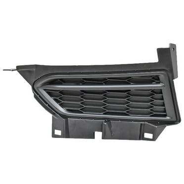 For Nissan Versa 2020 2021 2022 Fog Light Cover Driver Side | PP Plastic | Textured Black Finish | Sedan | Replacement For NI1038166 | 191275681305, 622575EE0A