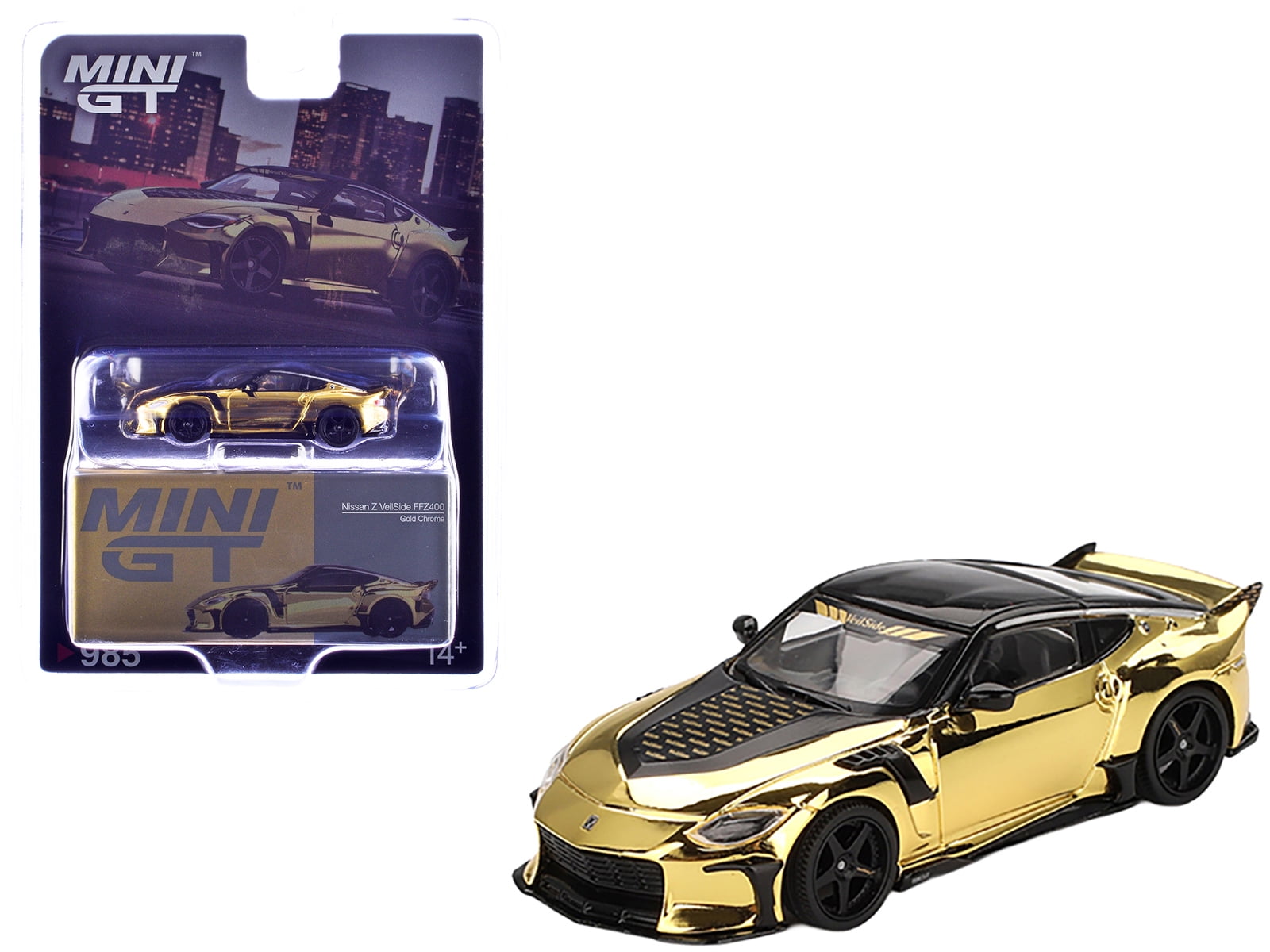 Nissan Z VeilSide FFZ400 Gold Chrome with Black Top Limited