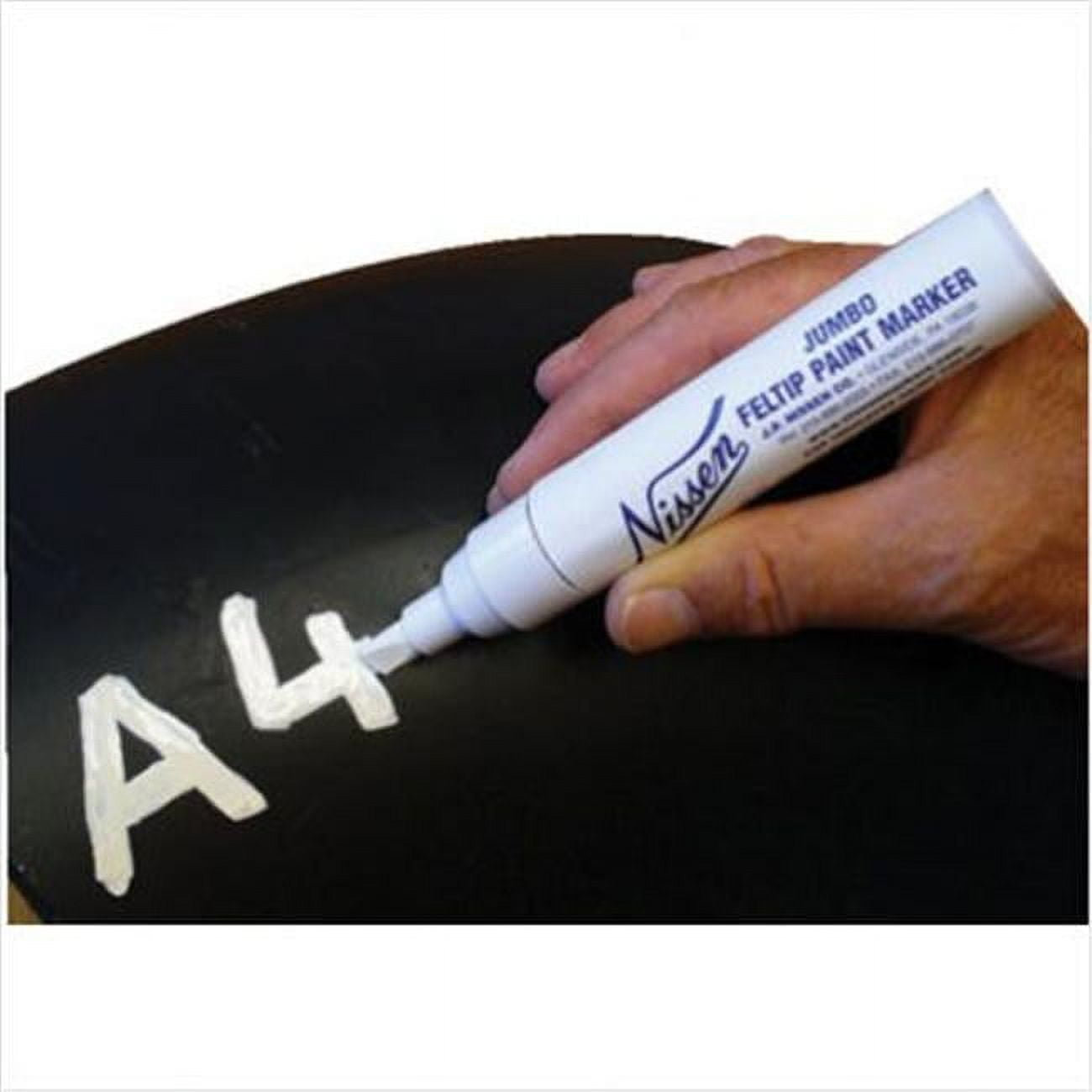 Nissen 436-09004 Nissen Jumbo Black Feltip Paint Marker