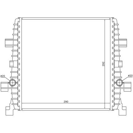 Nissens 60358 Radiator