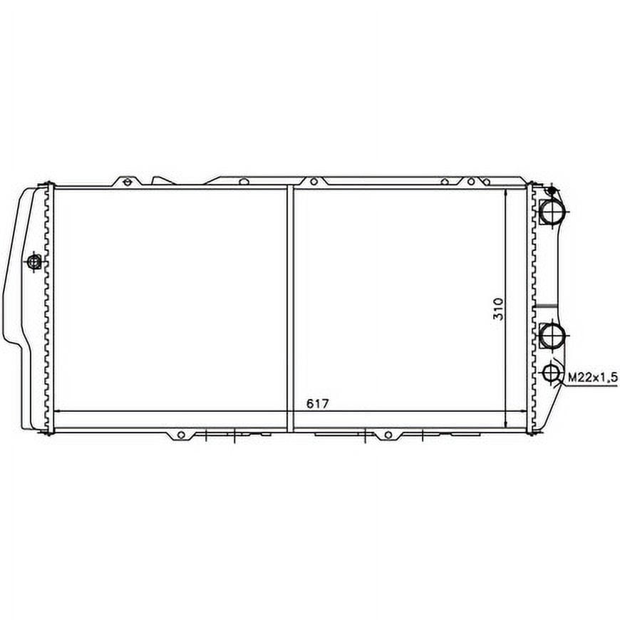 Nissens 604781 Radiator