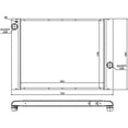 thumbnail image 1 of New Radiator for 528i 650i 530i 525i 530xi 550i 528i xDrive 528xi 545i 525xi Mav, 1 of 2