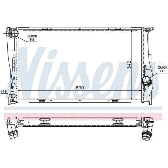 Nissens 60785A Radiator