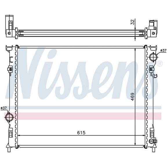 Nissens 61014A Radiator