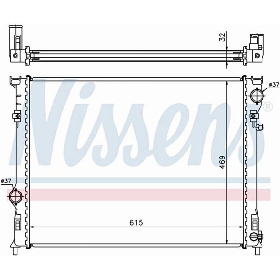 Nissens 61014A Radiator