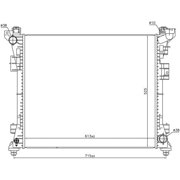 Nissens 61034 Radiator