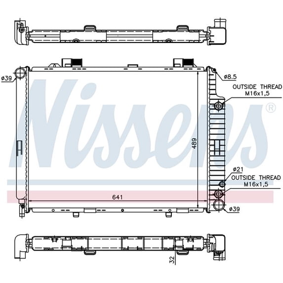 Nissens 62691A Radiator