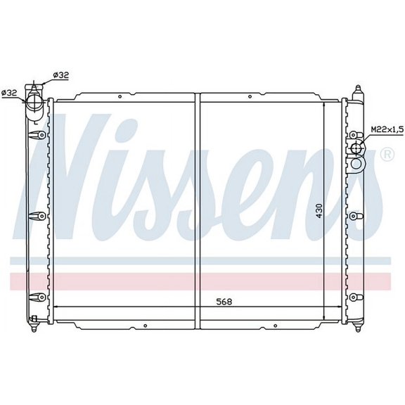 Nissens 65239 Radiator
